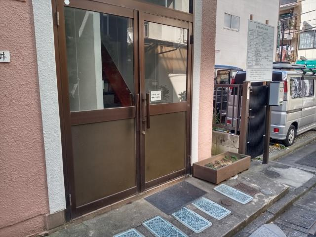 冨士ハイムのエントランス