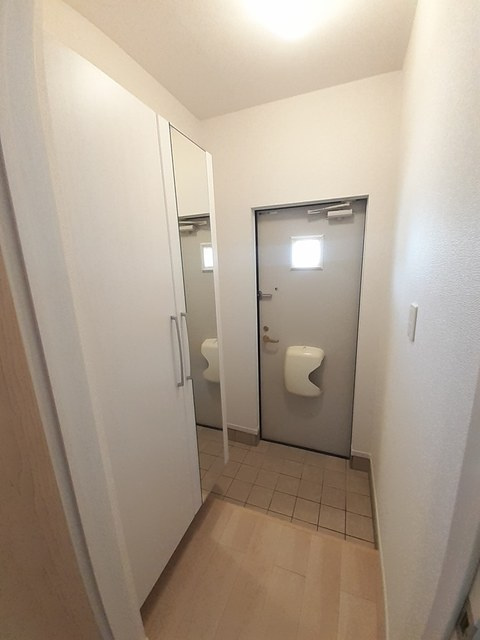 ワンワンハウスの玄関|きれいな玄関です