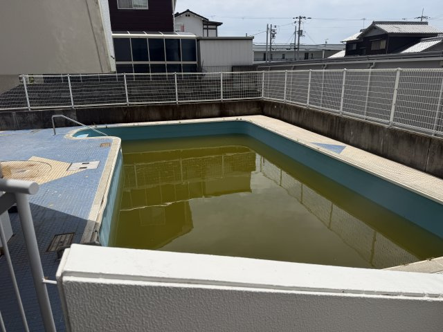 プルミエール明石ウエストの庭