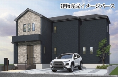 【外観】 | 【仲介手数料０円】茅ヶ崎市矢畑2期　新築一戸建て | 茅ヶ崎市矢畑2期　新築一戸建て