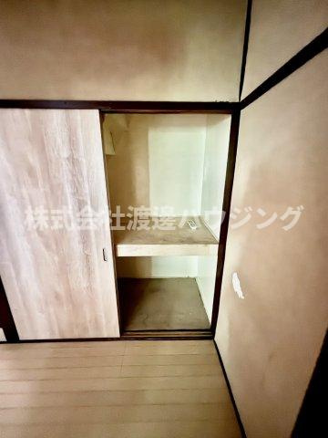 東淀川区上新庄3丁目テラスハウスの収納
