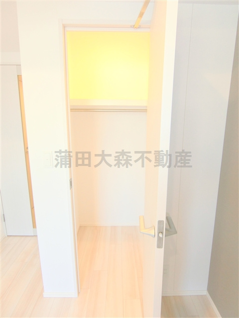 ザ・パークハビオ蒲田の収納|収納　ウォークインクローゼット
