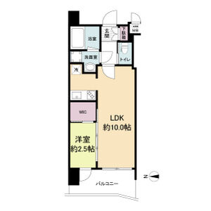 セレニテ西中島アリア弐番館の間取り
