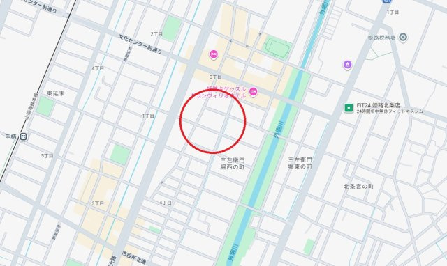 パレ・ロワイヤル姫路駅前　　JR「姫路駅」徒歩11分の地図