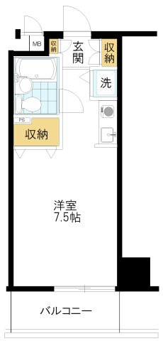 【間取り】 | フロール巣鴨