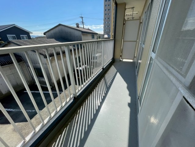 藤ビルのバルコニー