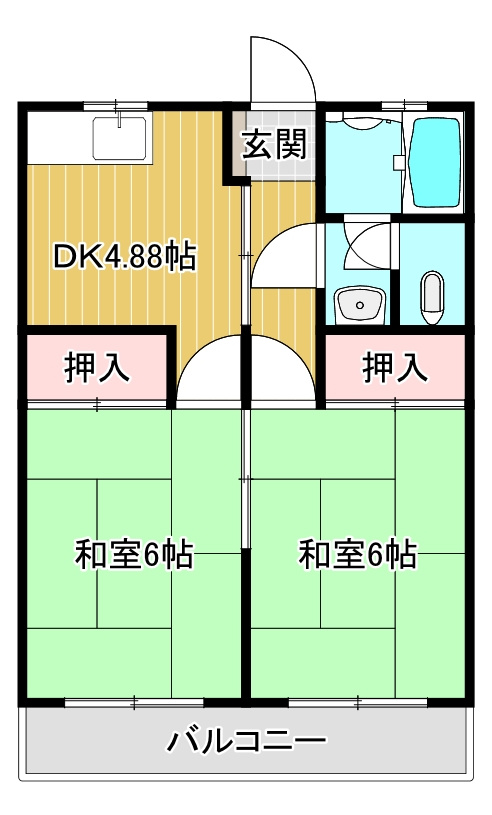 藤ビルの間取り