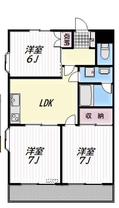 ＨＡＭＩＬＴＯＮの間取り|間取りです。