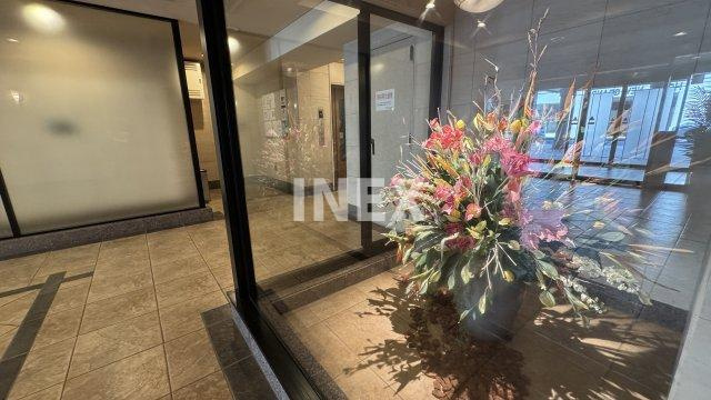 横浜市中区山下町の賃貸マンションのロビー