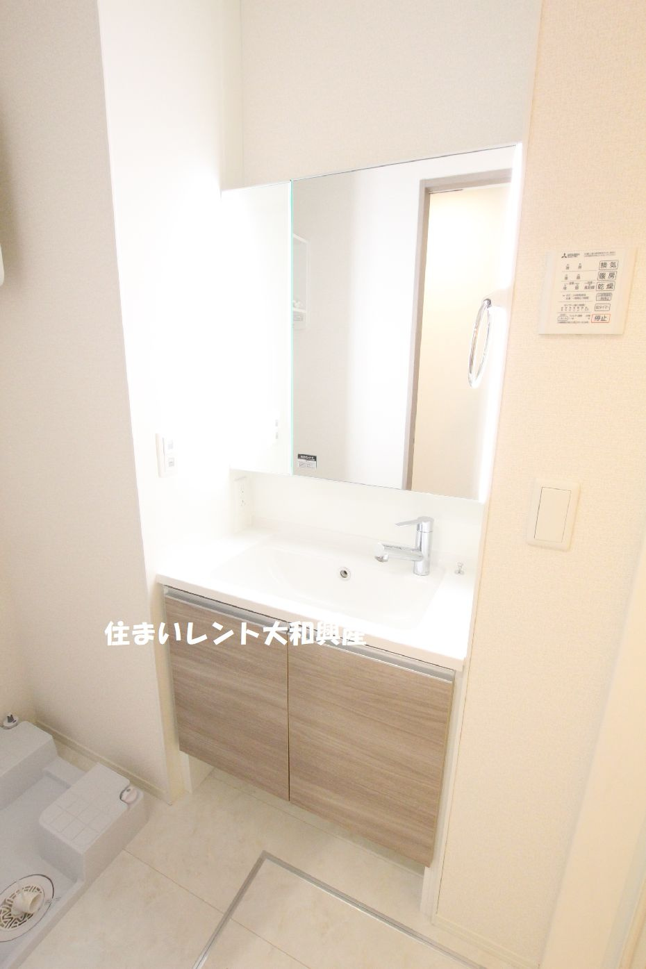 シャンティの洗面所