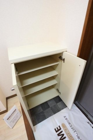 ミレニアムハイツの玄関|シンプルで使いやすい玄関です