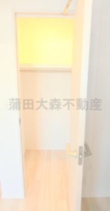 ザ・パークハビオ蒲田の収納|収納　ウォークインクローゼット