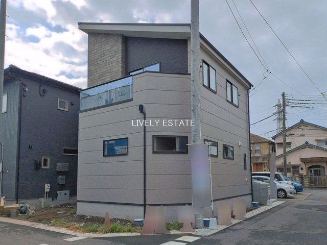 草加市吉町2丁目 新築分譲住宅 全5棟 4号棟の外観