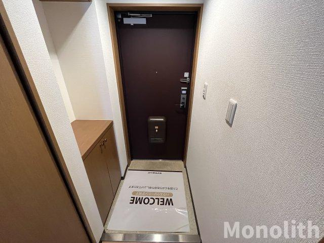 エスタシオン高石の玄関