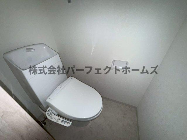 パーチェ伊加賀本町のトイレ|コンパクトで使いやすいトイレです
