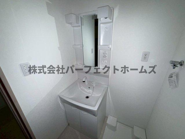 パーチェ伊加賀本町の独立洗面台|独立洗面台で身支度をすべて済ませてしまいましょう