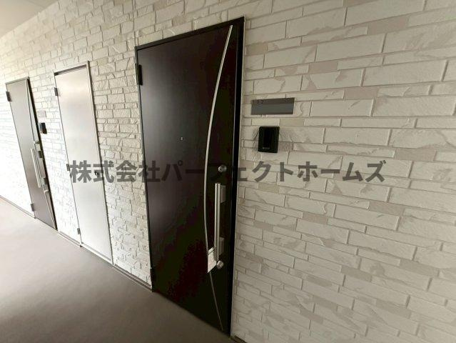 パーチェ伊加賀本町の玄関|毎日通る玄関はこちらです