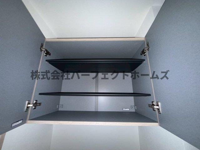 パーチェ伊加賀本町の収納|こまごまとしたものを収納できそうですね