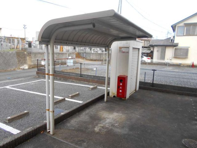 レオパレスロッソピアンコⅡのその他共用部分|駐輪場完備