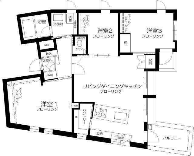 小石川フィエルテの間取り