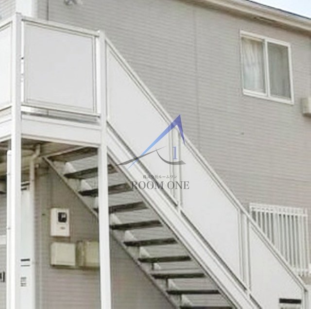 銀ハイツのその他共用部分|共用階段です。