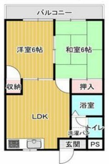 【間取り】 | 第３サンビレッジ泉水