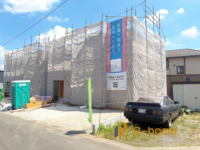 稲敷郡阿見町若栗第7　新築戸建て　1号棟の外観|ご予約を頂ければ、『平日』はもちろん『早朝』や『夜間』もご見学可能です♪お気軽にお申し付けください♪