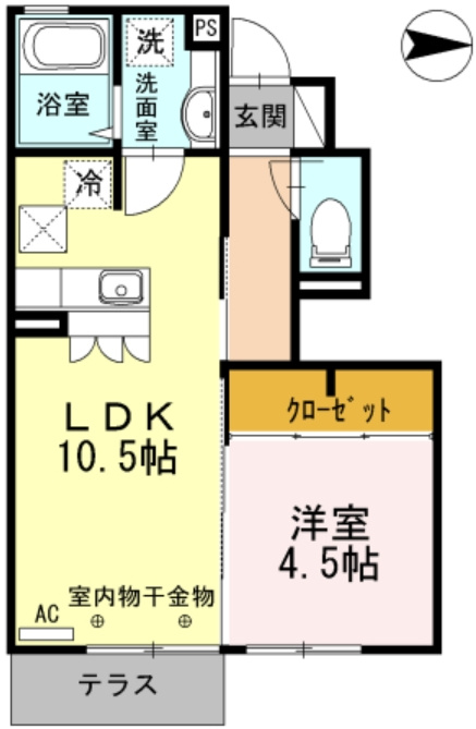 アリエッタ南町の間取り