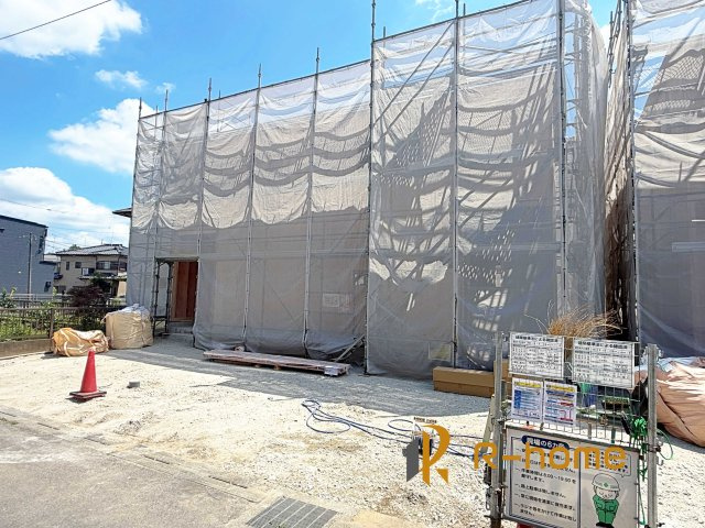 稲敷郡阿見町若栗第7　新築戸建て　2号棟の外観|ご予約を頂ければ、『平日』はもちろん『早朝』や『夜間』もご見学可能です♪お気軽にお申し付けください♪