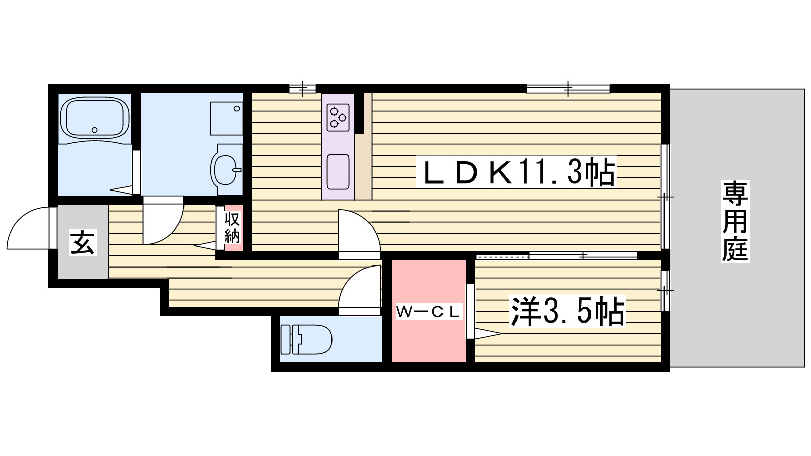 サンスーシの間取り