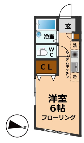 【間取り】 | グルクスハイムI
