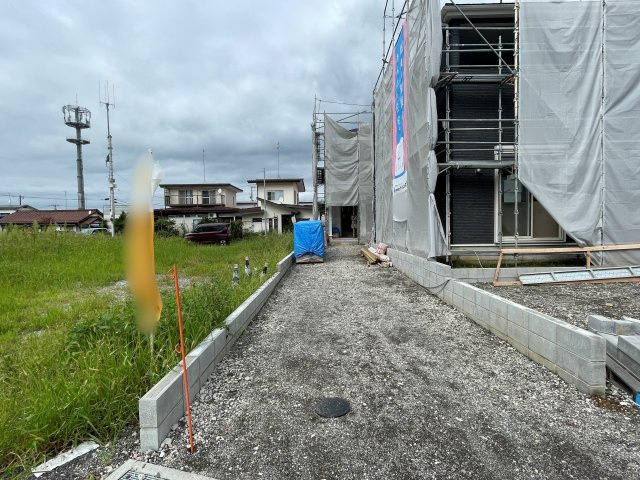 新築戸建・新築建売　郡山市横塚第11　芳賀小・第四中の駐車場