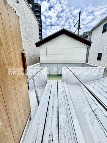 加島３丁目一戸建のバルコニー