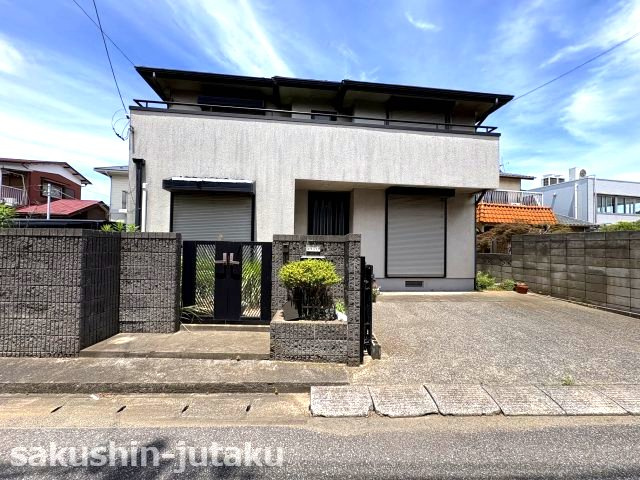 大和田　中古戸建の外観|大和田　中古戸建　京成大和田駅徒歩６分の立地　土地は余裕の47坪・建物ゆったり44坪　南道路面　５LDK　平成５年建築　近隣商業地域