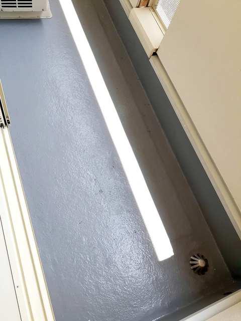 オリーブガーデンのバルコニー