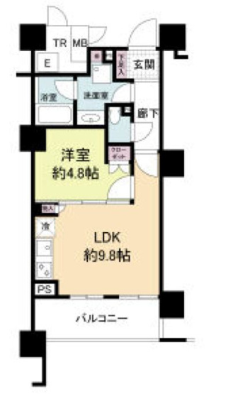 【間取り】 | エル・セレーノ上本町レジデンス