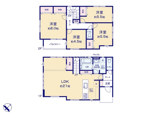 越谷市大字大林 新築分譲住宅