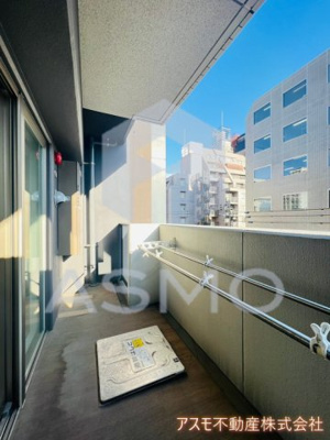 【バルコニー】 | エルデ北堀江 | 同マンション別部屋　参考写真