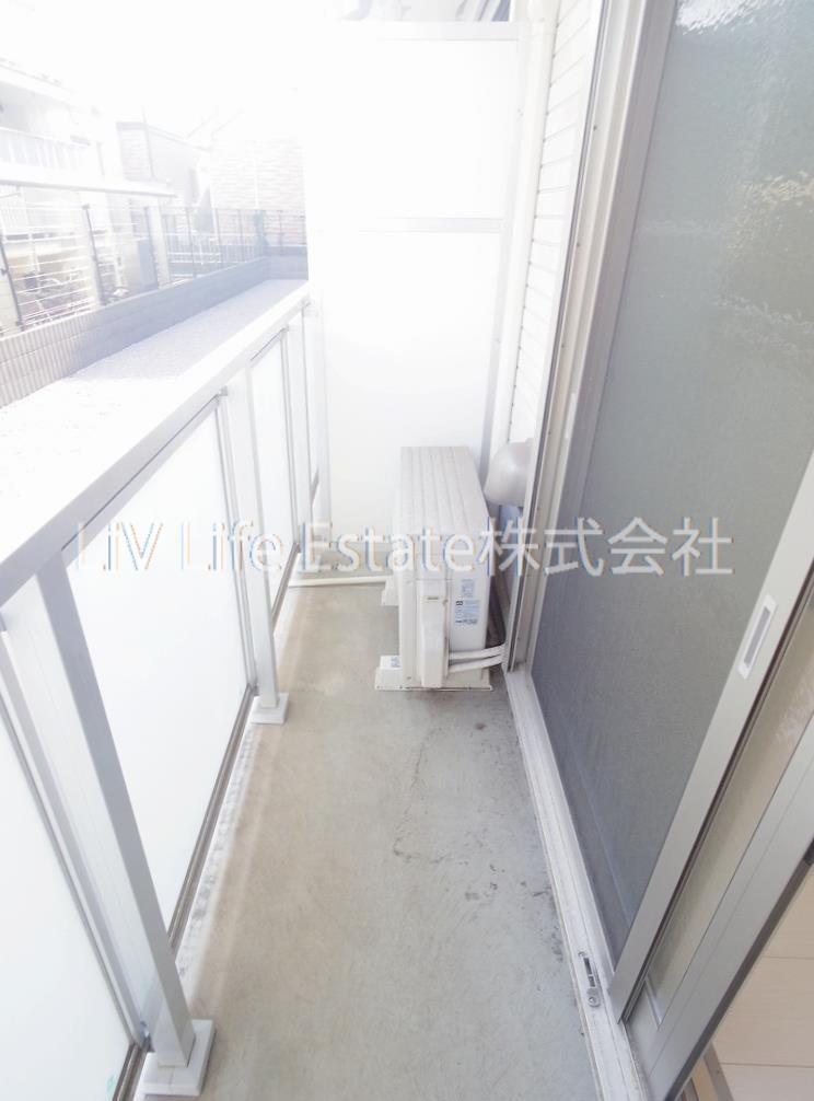 小平市小川西町２丁目の賃貸マンションのバルコニー