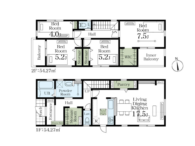 【間取り】 | 志木市中宗岡1丁目　新築一戸建住宅　全1棟　(ふじみ野店) | ストレージルーム、WIC、パントリーなど収納を豊富に備えたゆとりの4LDK。※図面を基に作成しています。現況と異なる場合は現況を優先いたします。