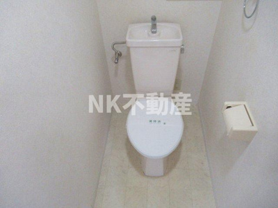 【トイレ】 | サンジョイ（新石切賃貸） | 清潔感のあるトイレです