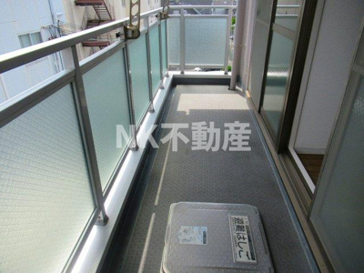 【バルコニー】 | サンジョイ（新石切賃貸） | 落ち着いた時間を過ごせるバルコニーです