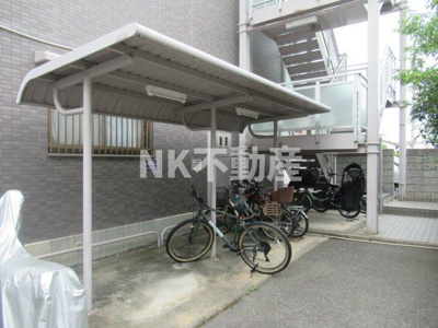 【その他共用部分】 | サンジョイ（新石切賃貸） | 駐輪場です
