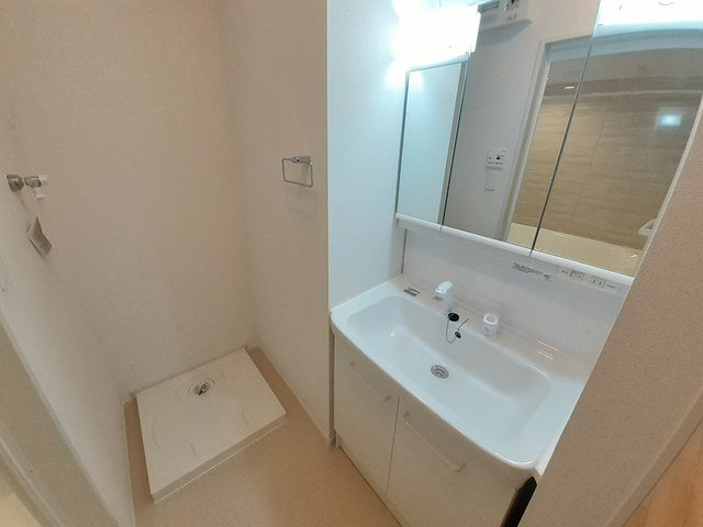 【洗面所】 | Ｍコンフォルト | 忙しい朝には欠かせない洗面所です