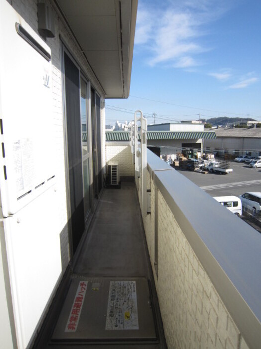 セジュールＫのバルコニー