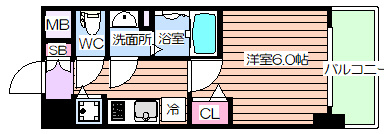 【間取り】 | プレサンス新大阪コアシティ