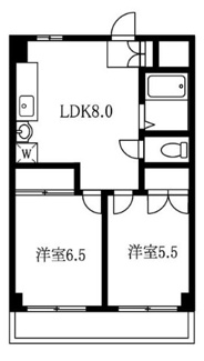 【間取り】 | ハイツ高千穂 | 間取りです。