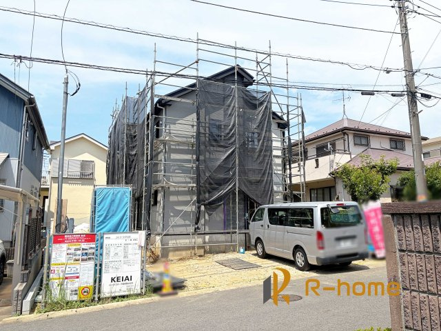 龍ケ崎市松葉5期　新築戸建て　1号棟の外観|ご予約を頂ければ、『平日』はもちろん『早朝』や『夜間』もご見学可能です♪お気軽にお申し付けください♪