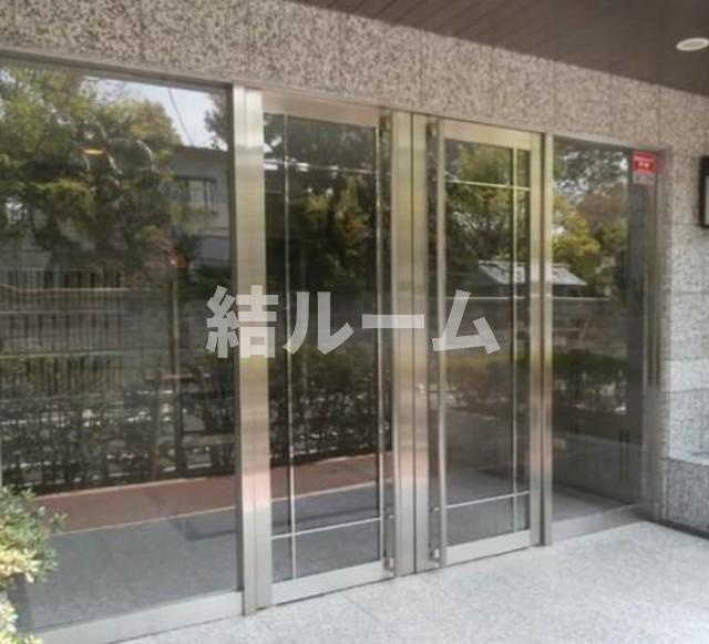 板橋区上板橋２丁目の賃貸マンションのエントランス