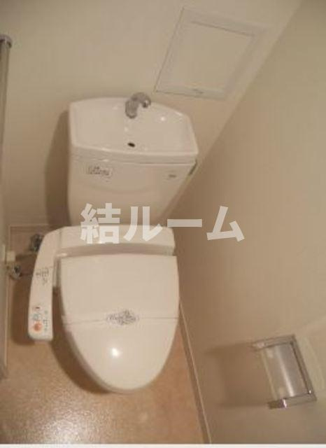 板橋区上板橋２丁目の賃貸マンションのトイレ|別号室参考写真